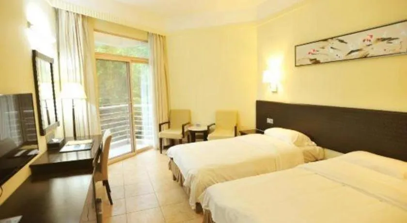 Bed in ZTE Hotel Shenzhen