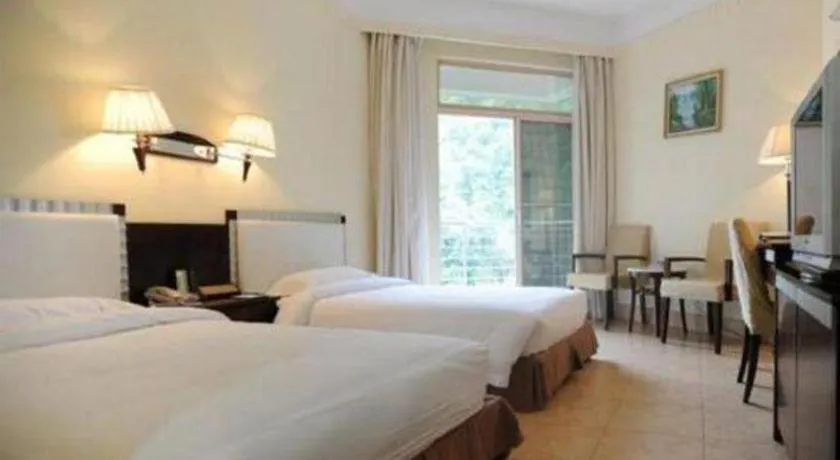 Bed in ZTE Hotel Shenzhen