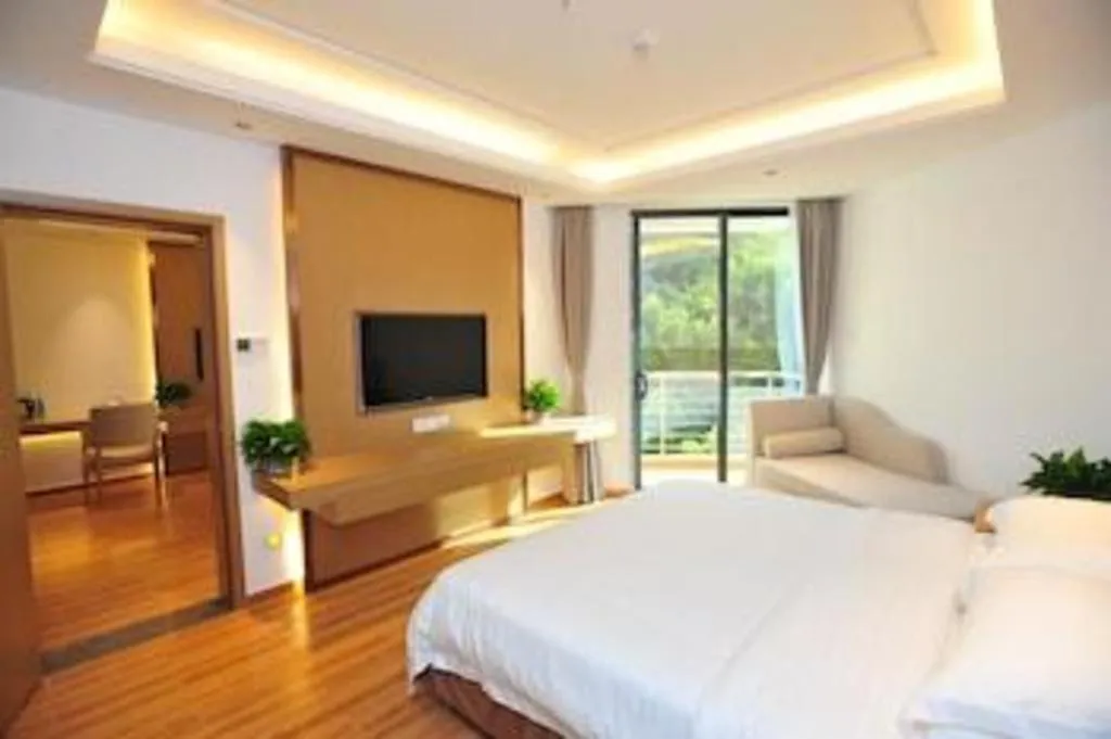 Bed in ZTE Hotel Shenzhen