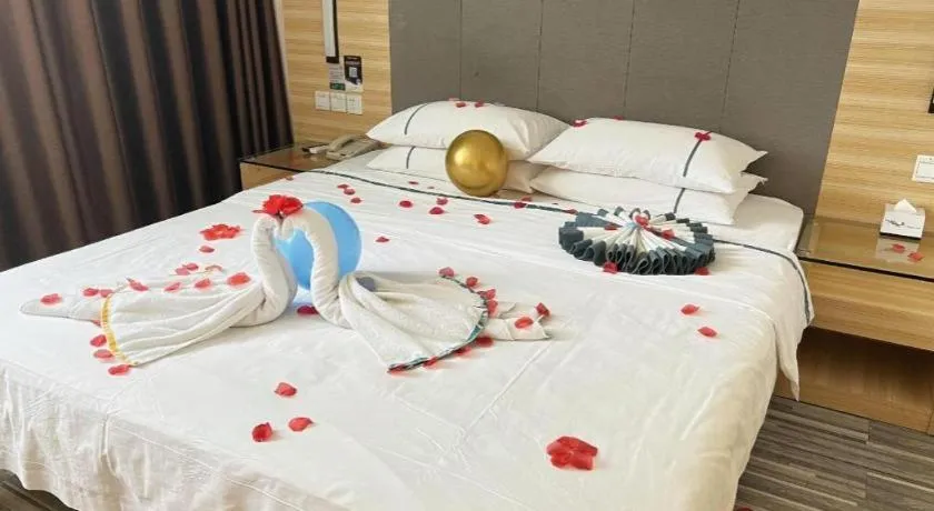 Bed in City Comfort Inn Chongqing Southwest University Beibei Metro Station