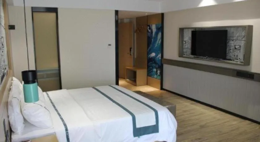 Bed in City Comfort Inn Jingzhou Gongan Chengshi Square