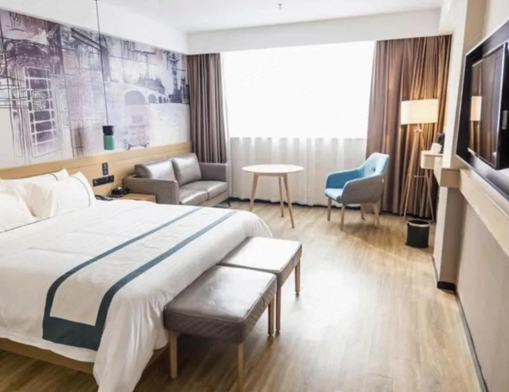 Bed in City Comfort Inn Jingzhou Gongan Chengshi Square