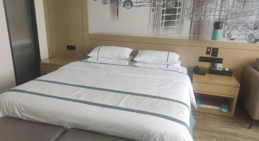 Bed in City Comfort Inn Jingzhou Gongan Chengshi Square
