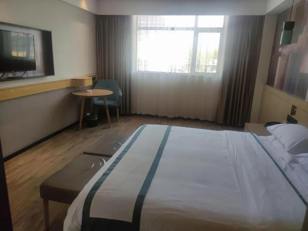 Bed in City Comfort Inn Jingzhou Gongan Chengshi Square
