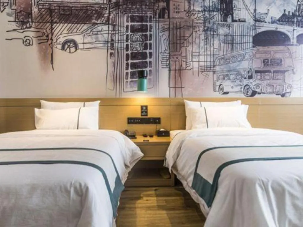 Bed in City Comfort Inn Jingzhou Gongan Chengshi Square