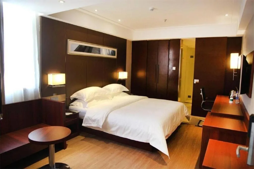 Bed in City Comfort Inn Wuhan Jianghan Road Jiali Square