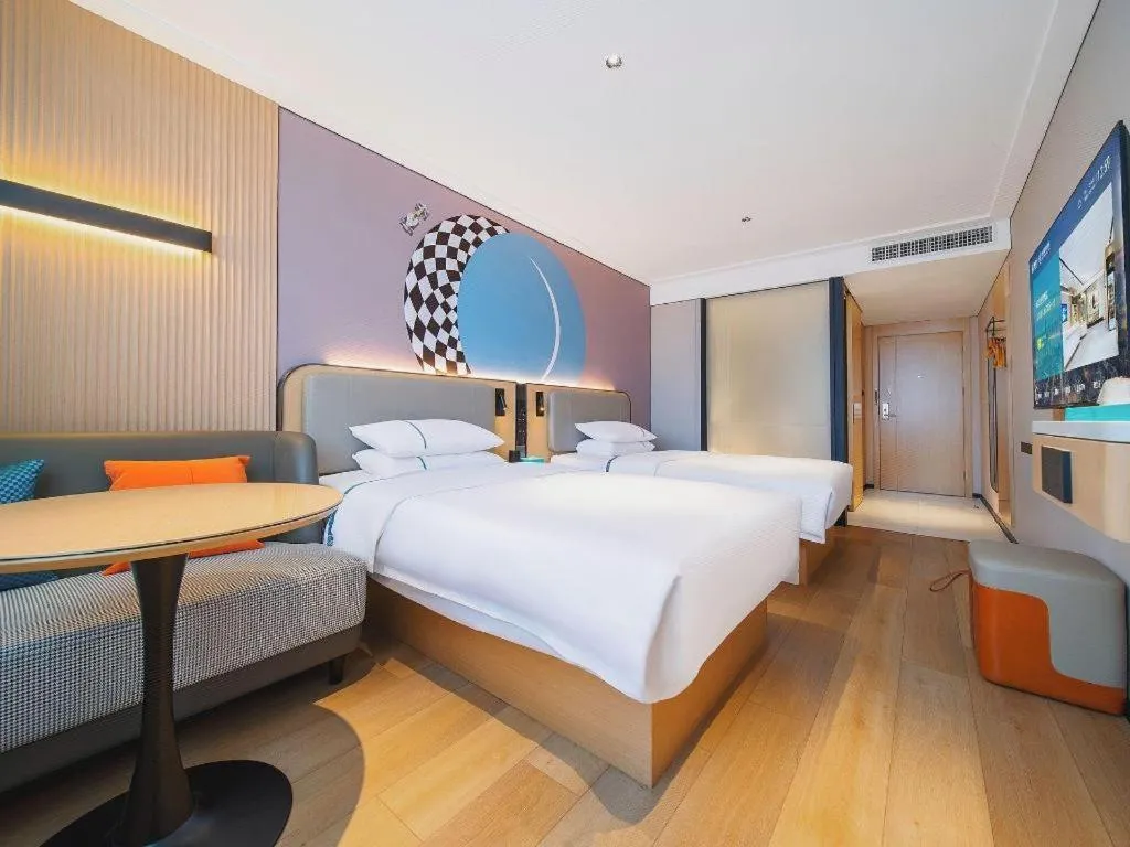 Bed in City Comfort Inn Wuhan Jianghan Road Jiali Square