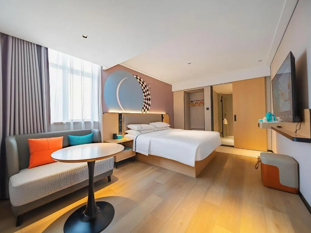 Bed in City Comfort Inn Wuhan Jianghan Road Jiali Square