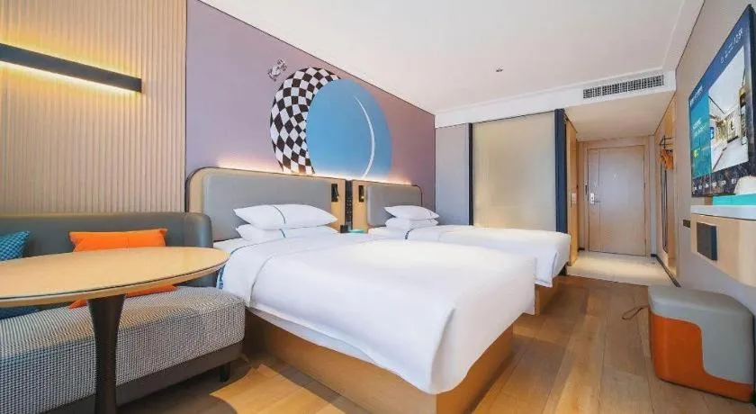 Bed in City Comfort Inn Wuhan Jianghan Road Jiali Square