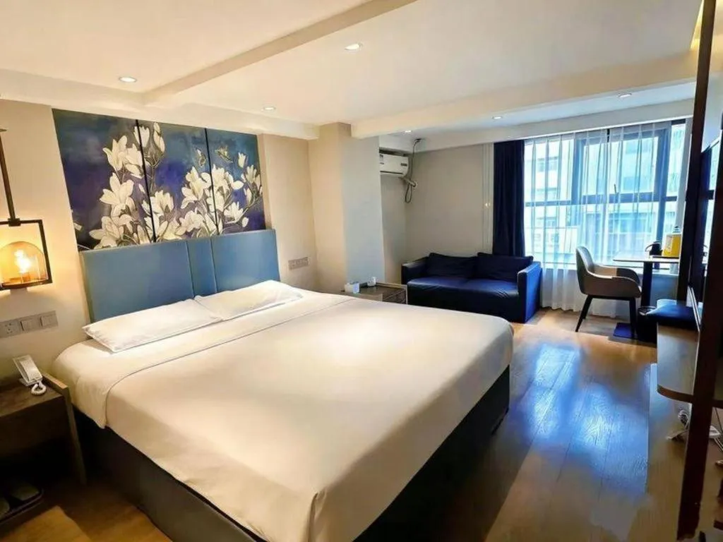 Bed in Magnotel Shenyang Consulate Qingnian Street