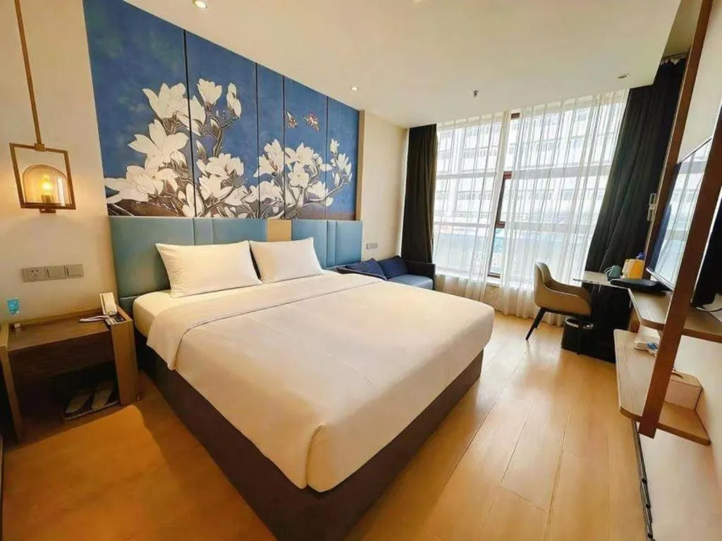 Bed in Magnotel Shenyang Consulate Qingnian Street
