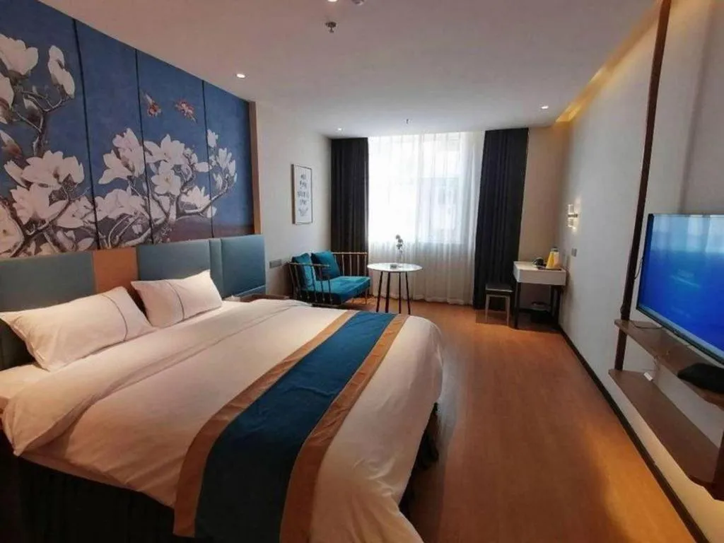 Bed in Magnotel Shenyang Consulate Qingnian Street