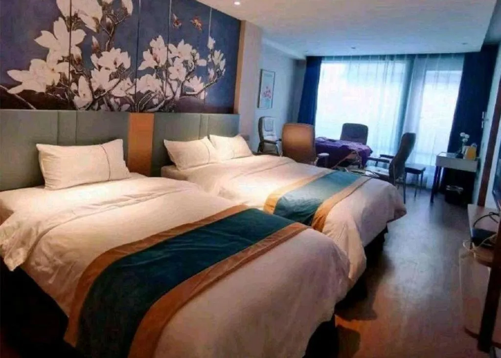 Bed in Magnotel Shenyang Consulate Qingnian Street