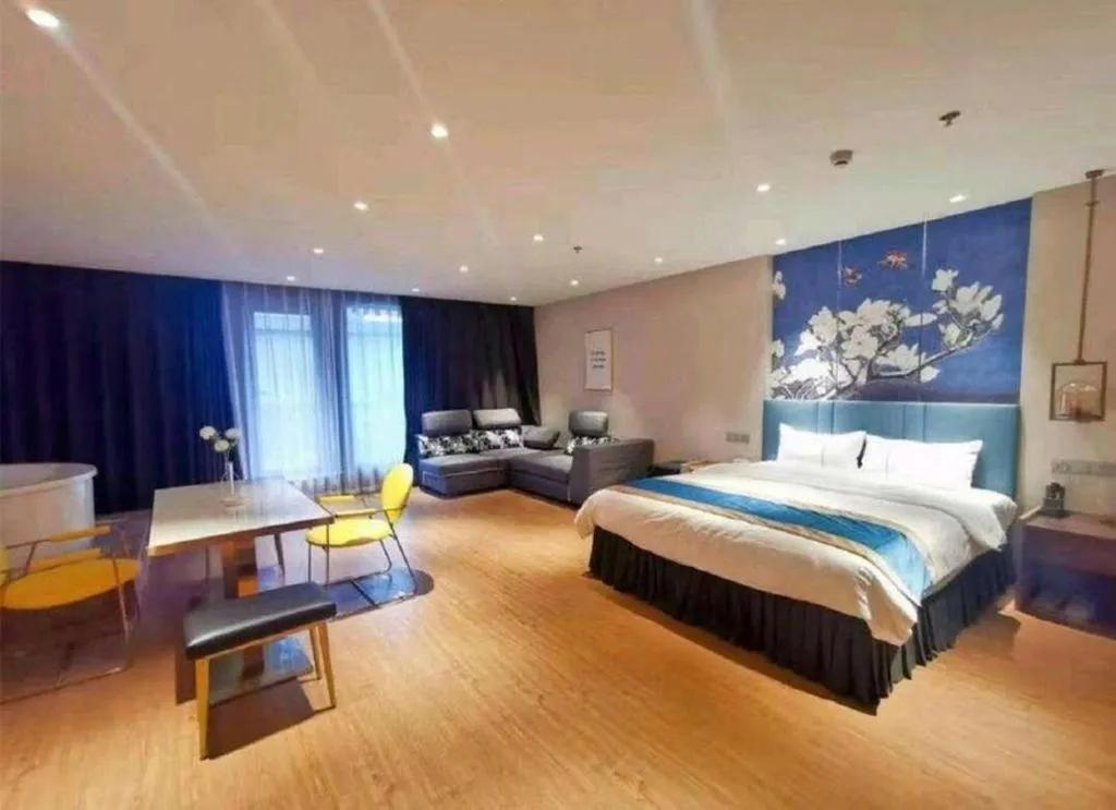 Bed in Magnotel Shenyang Consulate Qingnian Street