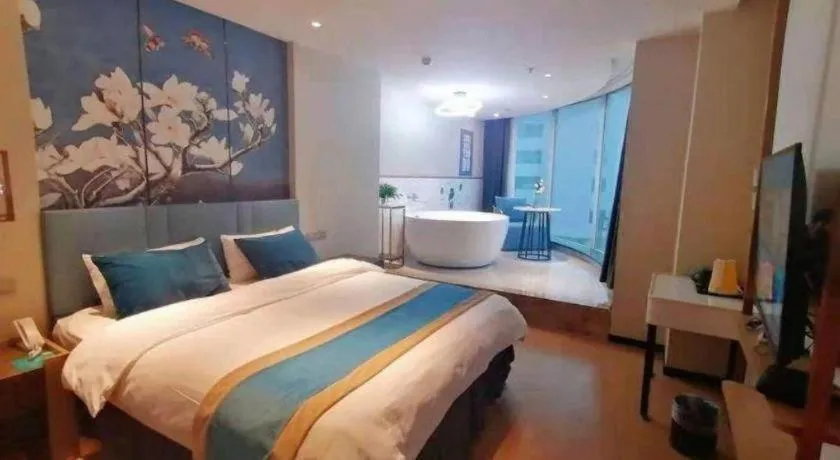 Bed in Magnotel Shenyang Consulate Qingnian Street