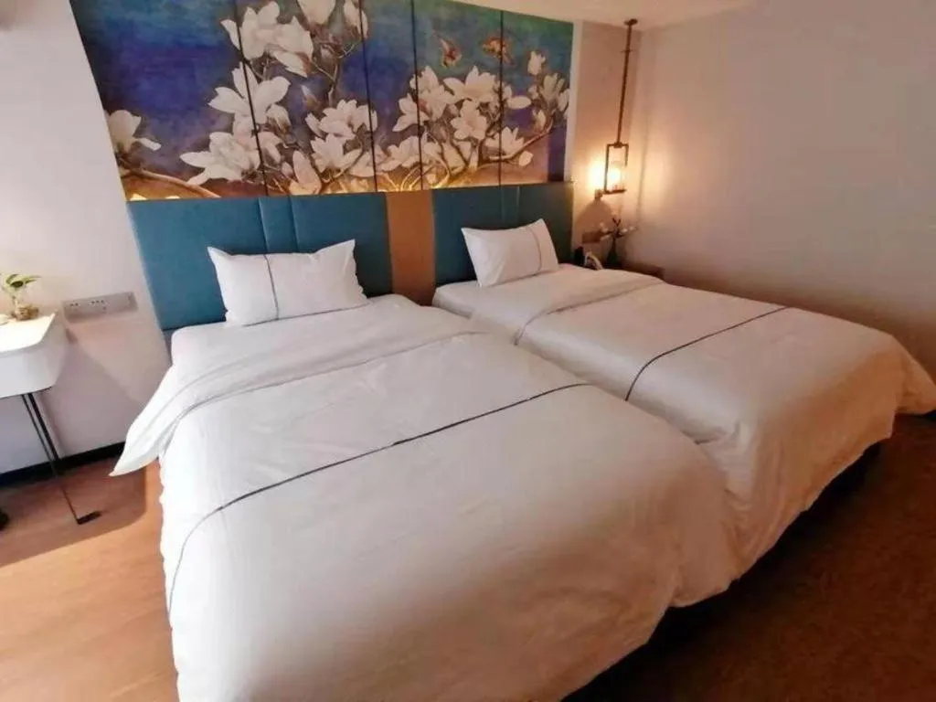 Bed in Magnotel Shenyang Consulate Qingnian Street