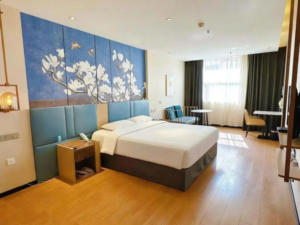 Bed in Magnotel Shenyang Consulate Qingnian Street