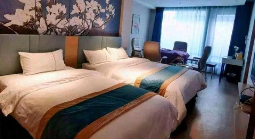 Bed in Magnotel Shenyang Consulate Qingnian Street