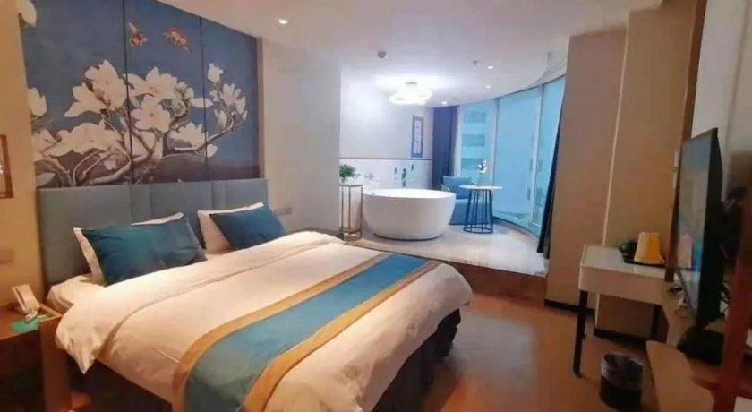 Bed in Magnotel Shenyang Consulate Qingnian Street
