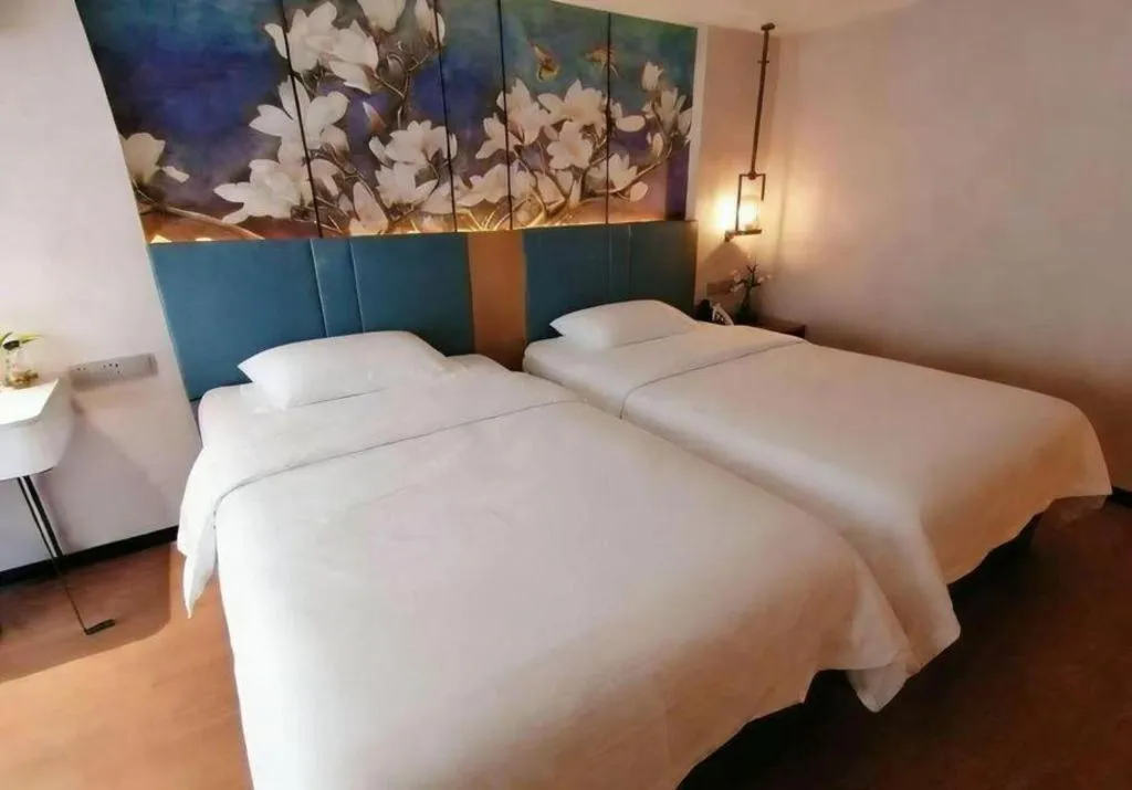 Bed in Magnotel Shenyang Consulate Qingnian Street