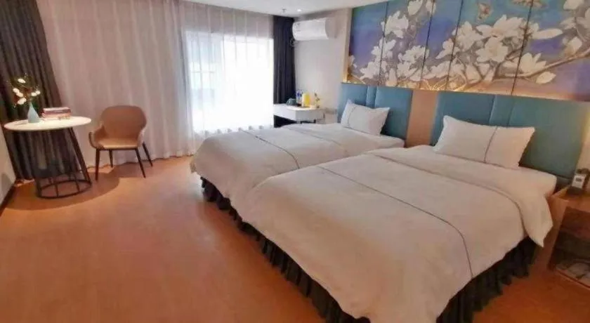 Bed in Magnotel Shenyang Consulate Qingnian Street