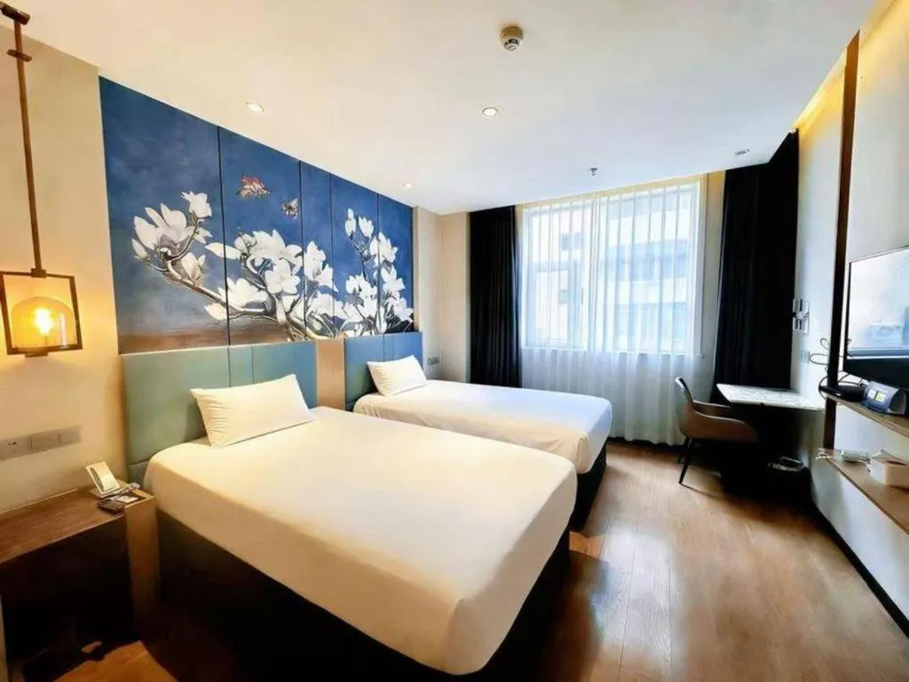 Bed in Magnotel Shenyang Consulate Qingnian Street