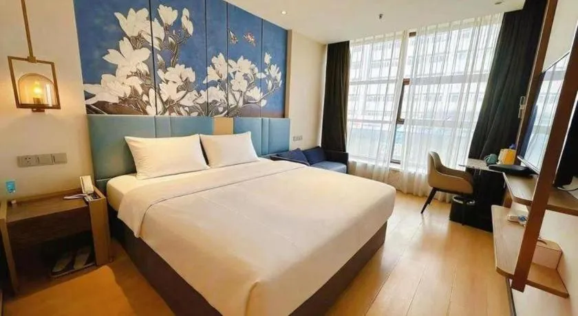 Bed in Magnotel Shenyang Consulate Qingnian Street