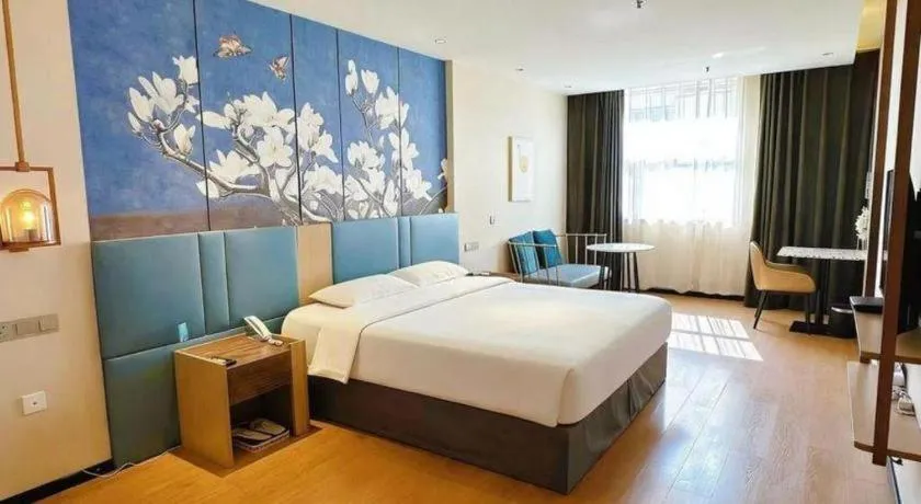 Bed in Magnotel Shenyang Consulate Qingnian Street