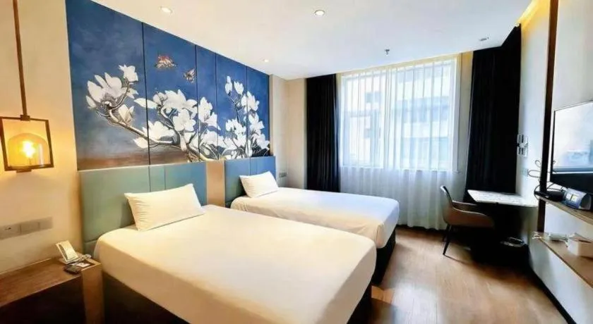 Bed in Magnotel Shenyang Consulate Qingnian Street