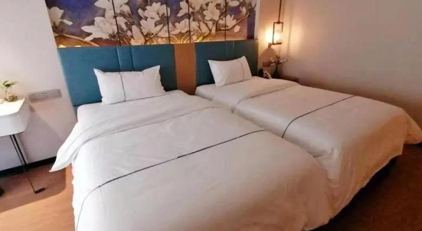 Bed in Magnotel Shenyang Consulate Qingnian Street