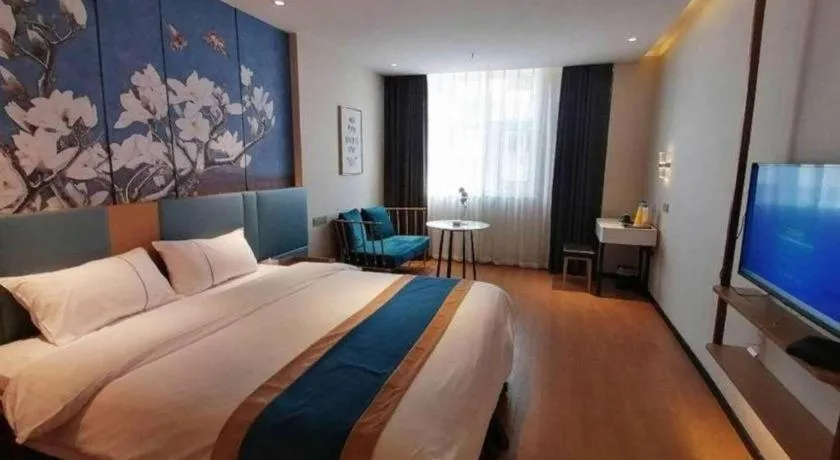 Bed in Magnotel Shenyang Consulate Qingnian Street
