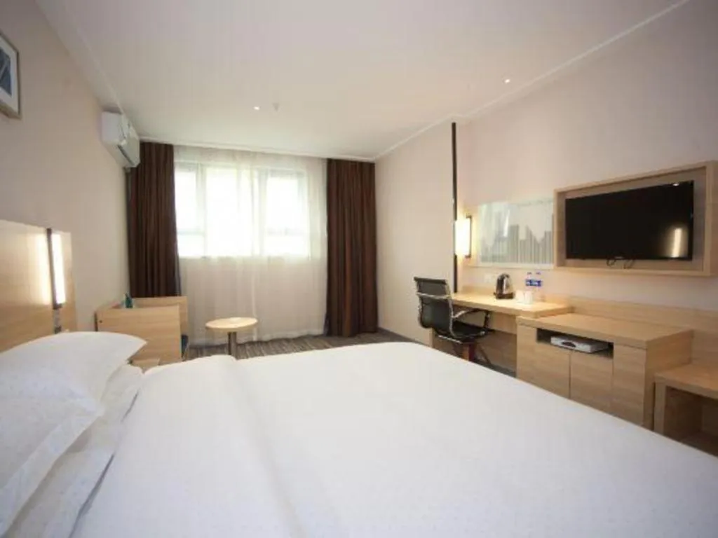 Bed in City Comfort Inn Foshan Nanhai Avenue Guicheng Metro Station