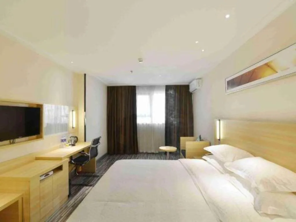 Bed in City Comfort Inn Foshan Nanhai Avenue Guicheng Metro Station