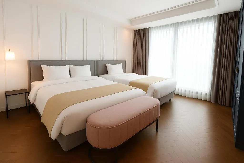 Bed in HOTEL D EDITION