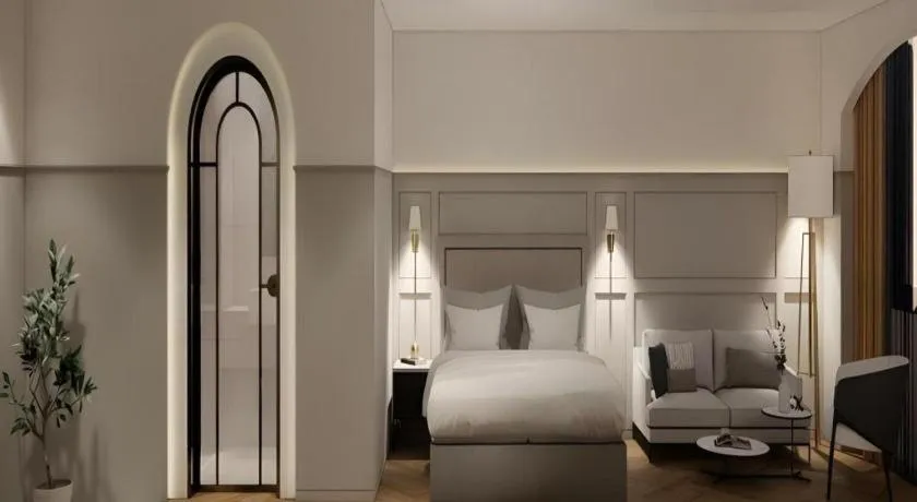 Bed in HOTEL D EDITION