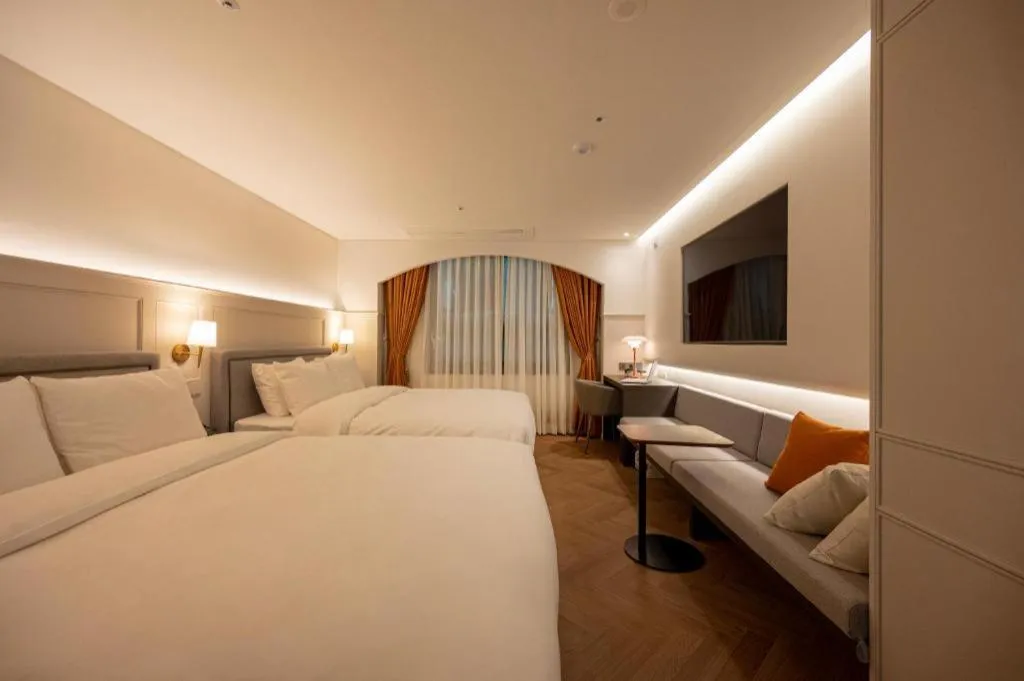 Bed in HOTEL D EDITION