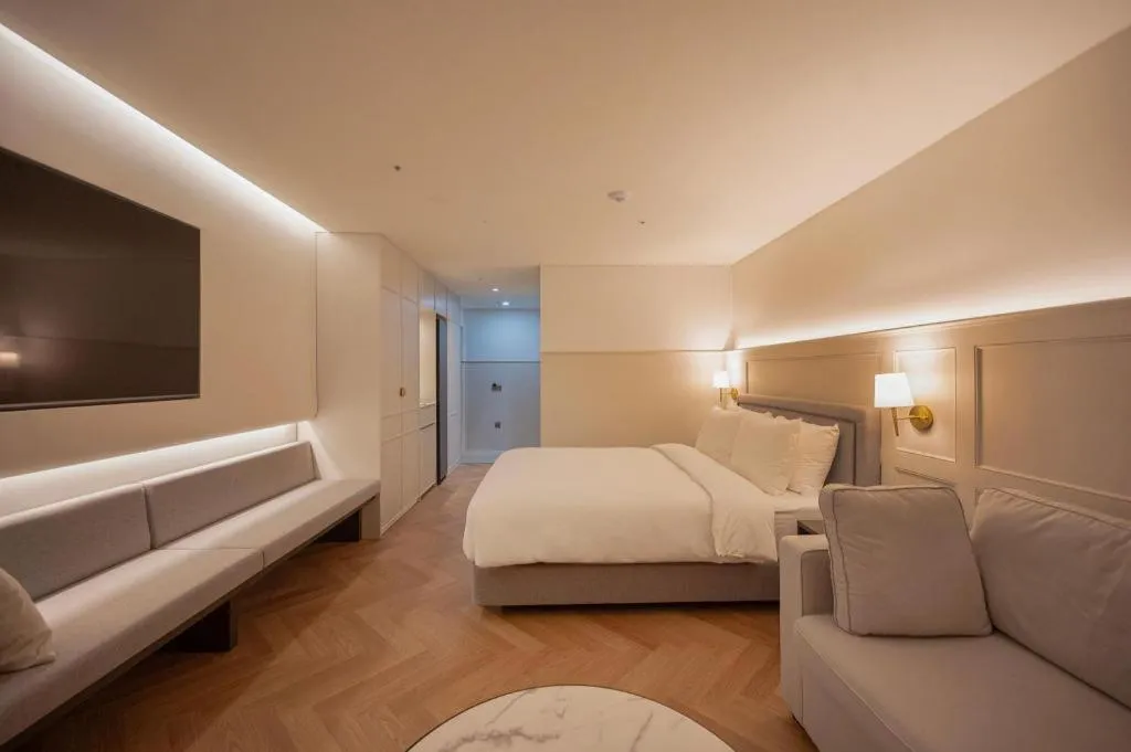 Bed in HOTEL D EDITION