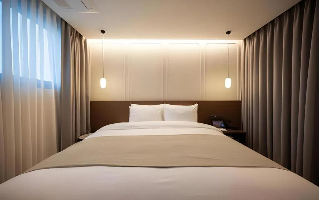 Bed in HOTEL D EDITION