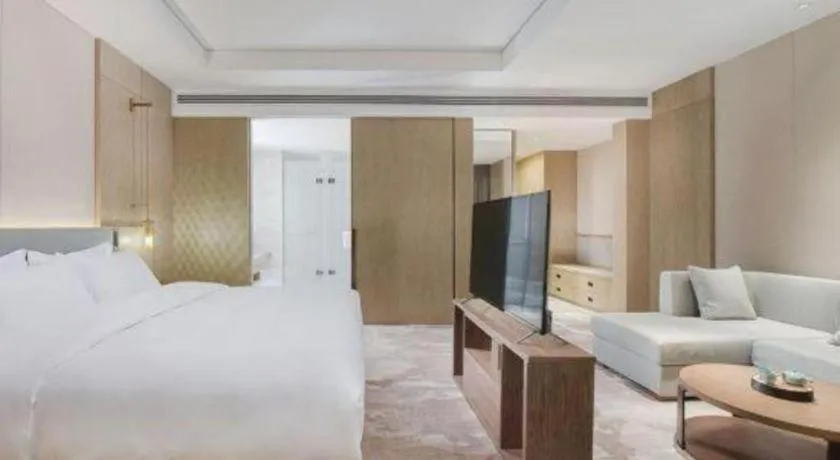 Bed in Empark Grand Hotel Fuzhou