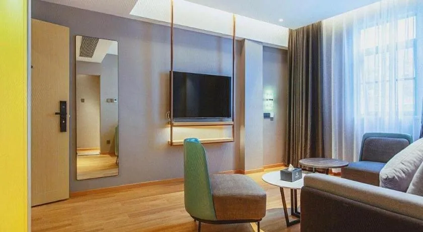 Bed in Jinjiang Inn Wuhan Linjiaohu Wanda Branch