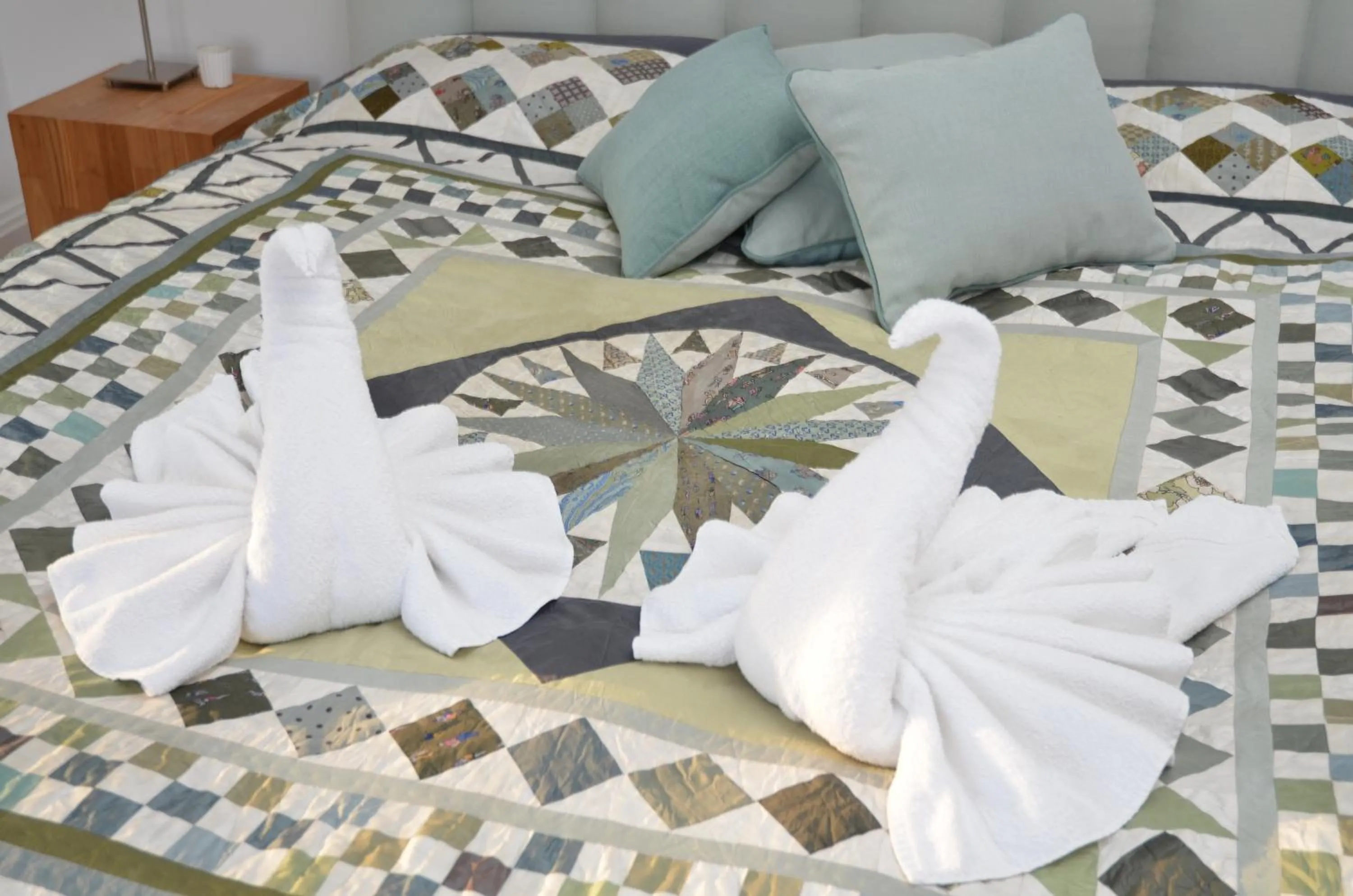 Photo of the whole room, Bed in Villa Tusculum in Binz