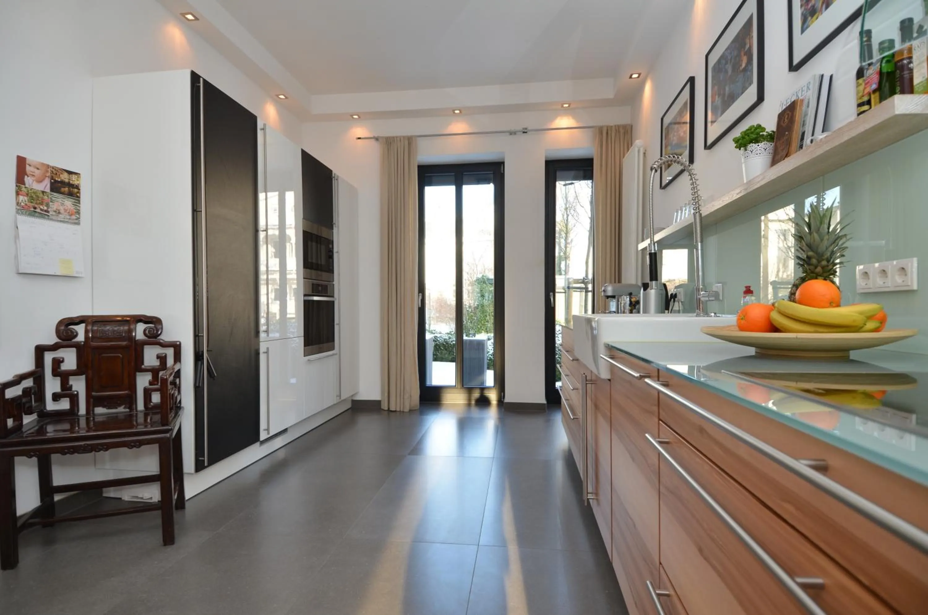 Kitchen or kitchenette in Villa Tusculum in Binz