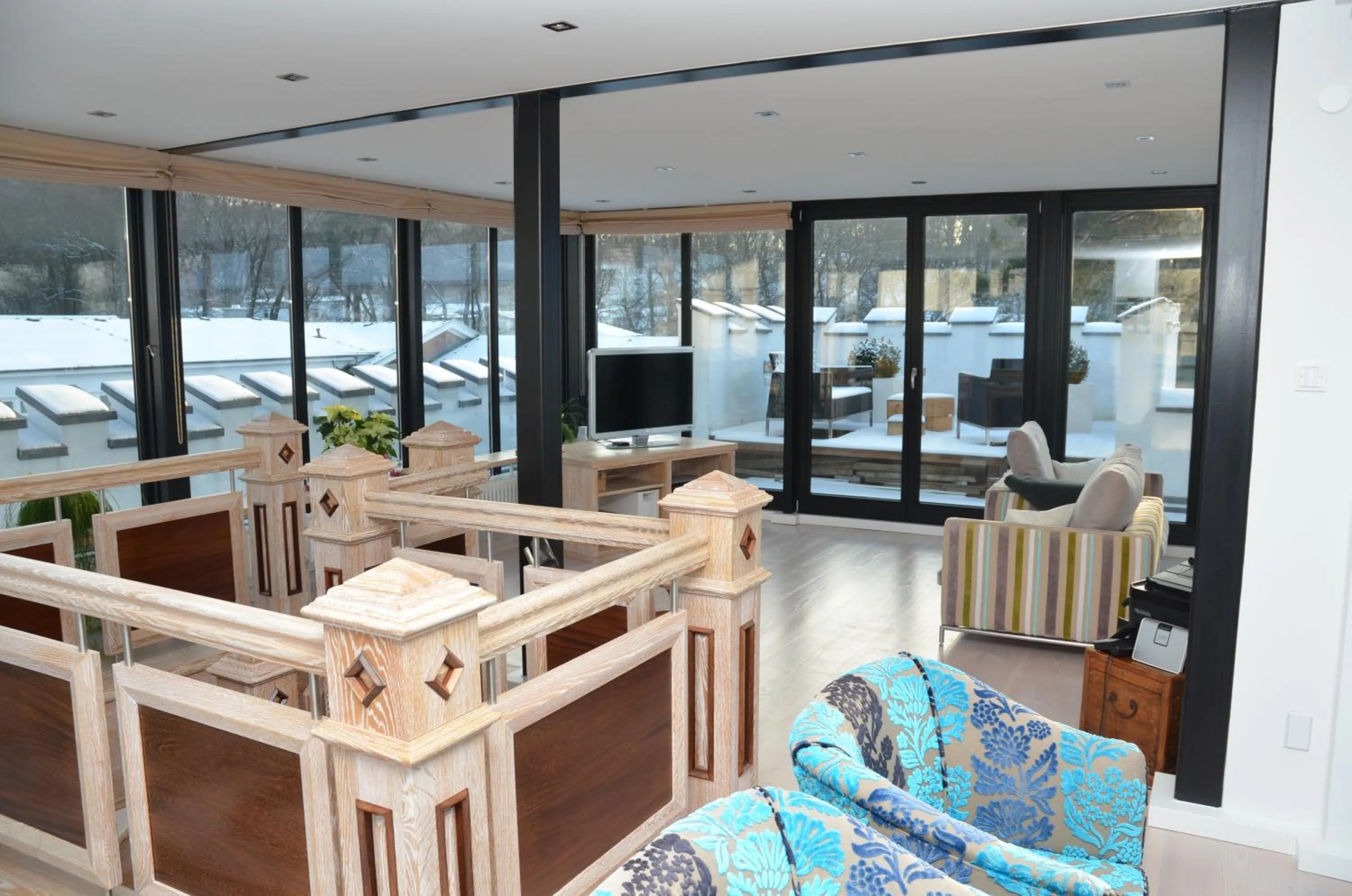 Living room in Villa Tusculum in Binz