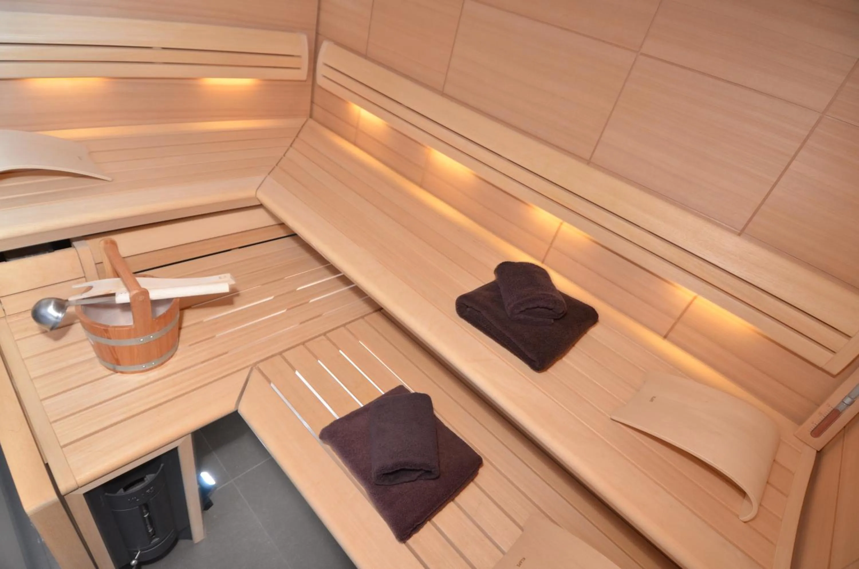 Sauna in Villa Tusculum in Binz