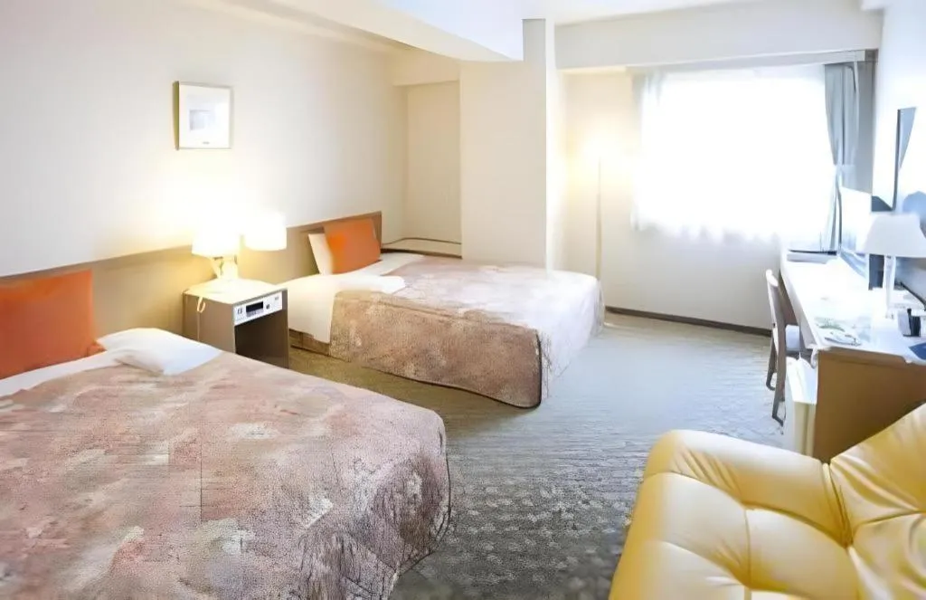 Bed in Hotel IL FIORE Kasai ANNEX