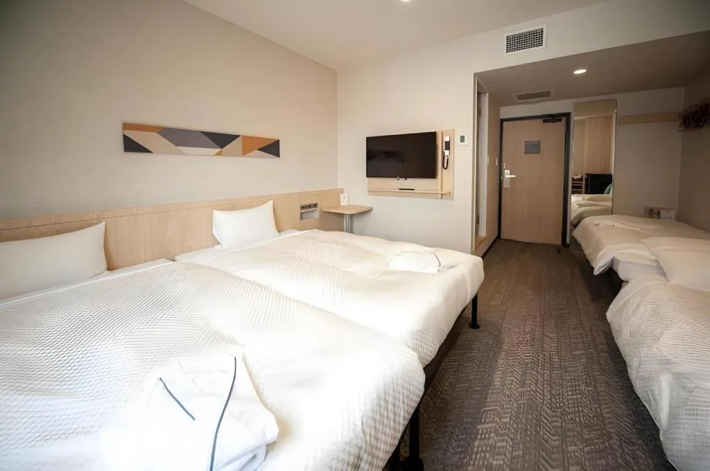 Bed in Hotel IL FIORE Kasai ANNEX