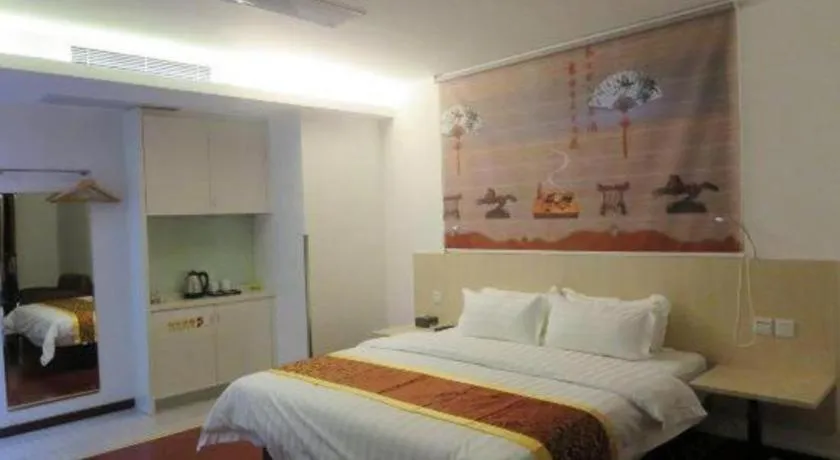 Bed in Guangzhou Hailian Hotel - Haizhu District Binjiang East Road Metro Station
