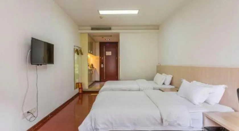 Bed in Guangzhou Hailian Hotel - Haizhu District Binjiang East Road Metro Station