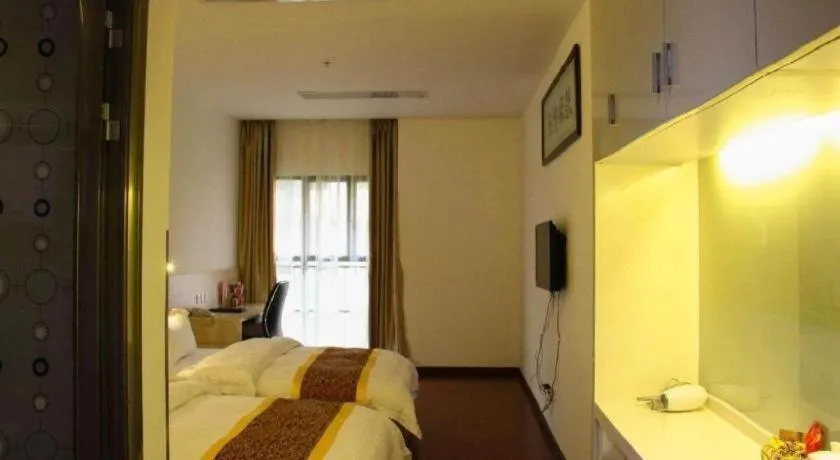 Bed in Guangzhou Hailian Hotel - Haizhu District Binjiang East Road Metro Station