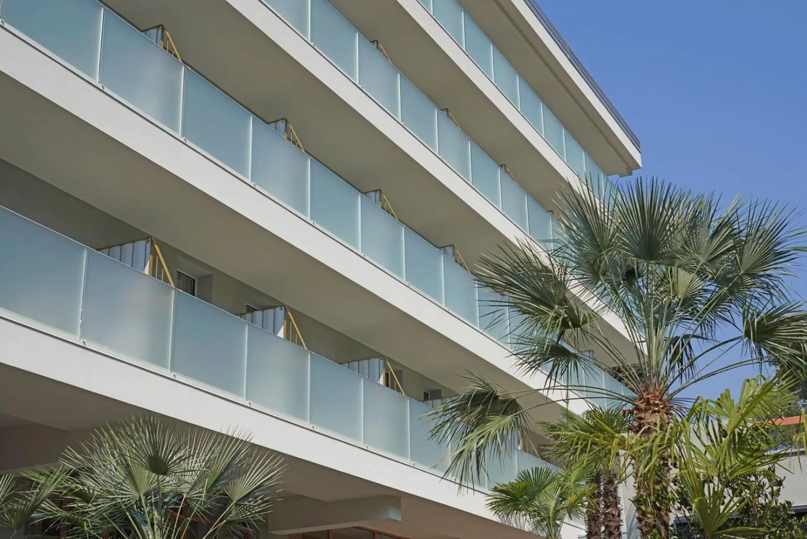 Balcony/Terrace in Hotel La Perla - Bike Hotel